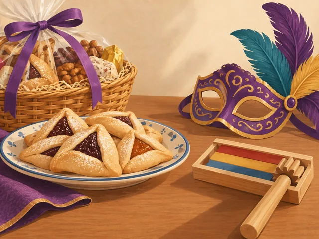 Editorial illustration of Purim