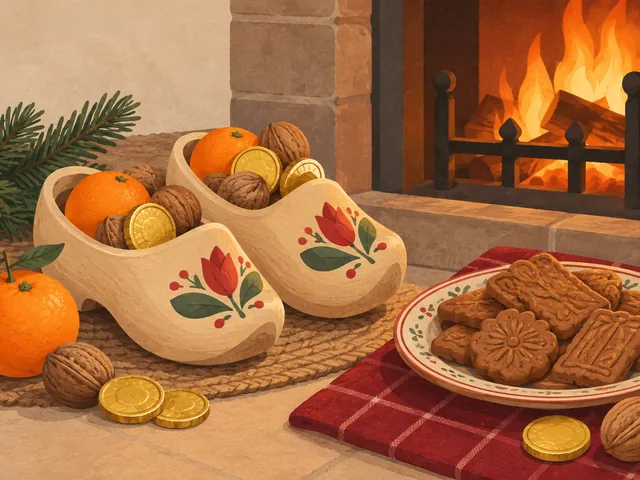 Editorial illustration of Saint Nicholas Day